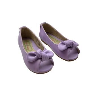 Foxpaws Purple Bow Shoes